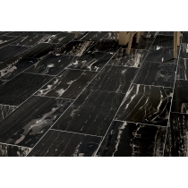 MARBLE - 12X24, BLACK SILK, POLISHED